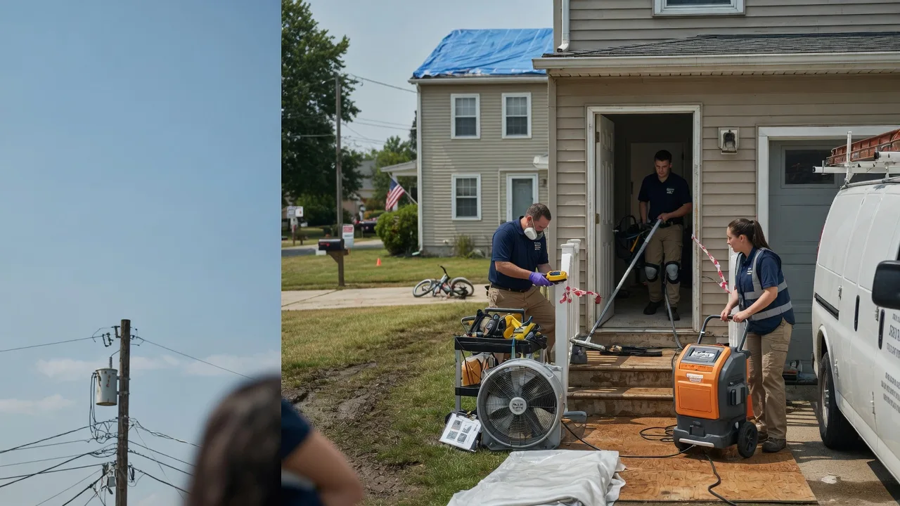 Water Damage Repair in Danbury, TX near me